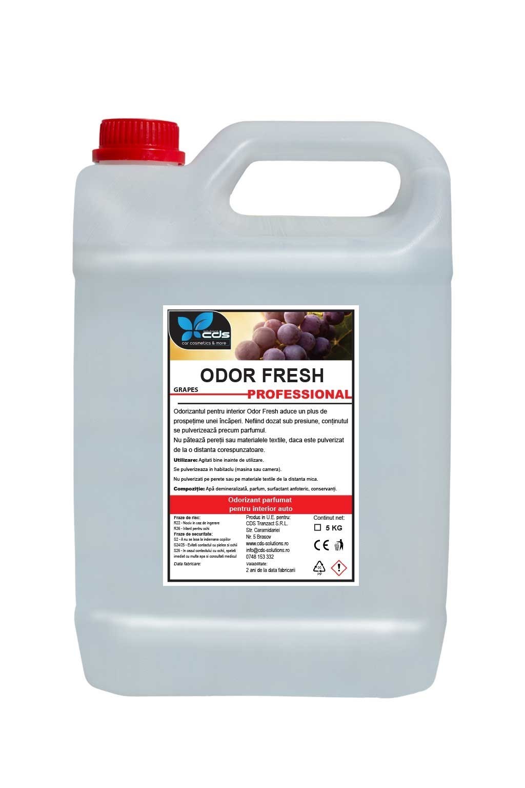ODOR FRESH - STRUGURE  5KG - Odorizant parfumat pentru interior auto
Odorizantu...