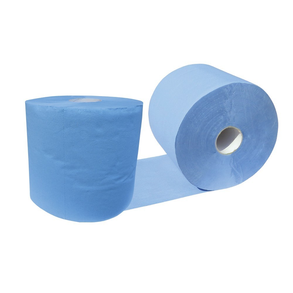 ROLA HARTIE - 1000 ALBASTRA HERZKRAFT 3STR. - Hartie ecologica de culoare albastra refolosibila...