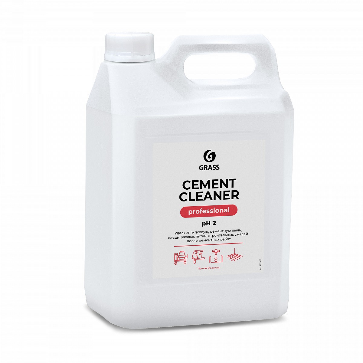 CEMENT CLEANER - SOLUTIE INDEPARTAT CIMENT - 5.5 KG - Agent acid de curatare a placilor ceramice, sticle...