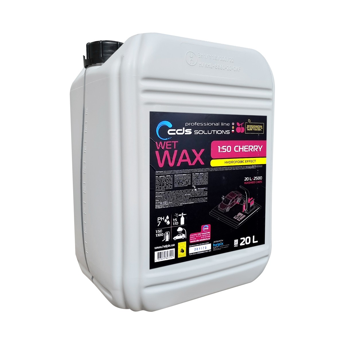 CDS WAX CHERRY - CEARA PARFUMATA - 20 L - Ceara pentru uscare WAX CHERRY CDS 1:50 este conce...