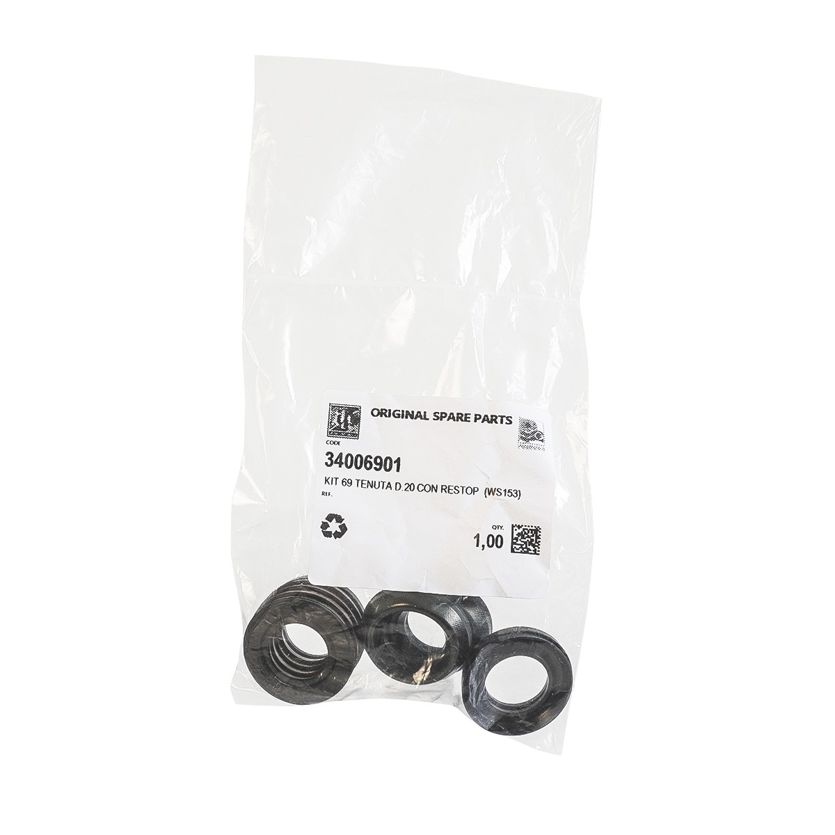 KIT 69 GARN PRESIUNE INTERPUMP RM - Kit 69 Garnituri Presiune Interpump RM