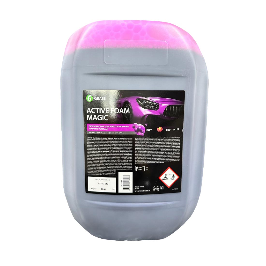 ACTIVE MAGIC - SPUMA ACTIVA CONCENTRATA COLOR - 23.5KG - Spuma activa concentrata roz Active Magic 18Kg
Det...