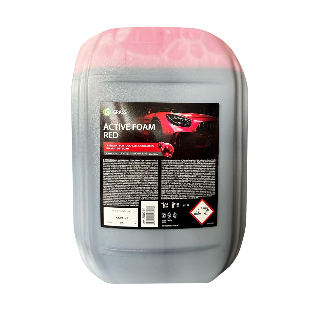 ACTIVE RED - SPUMA ACTIVA ROSIE - 23 KG - Active Foam Red este spuma auto activa concentrata...